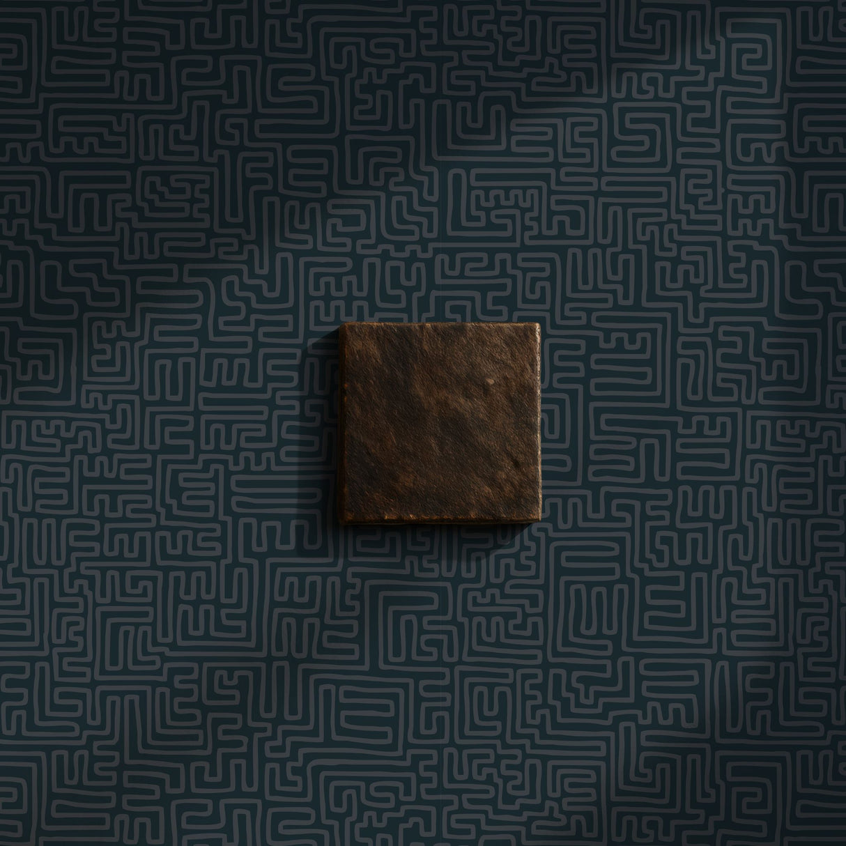 Maximalist Swirls | Cool Trendy Squiggly Bold Maze Wallpaper