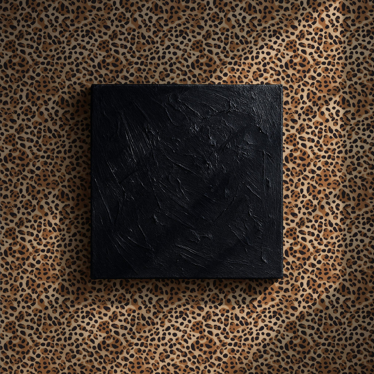 Feline Fancy | Maximalist Leopard Print Wallpaper Wallpaper Sckribbles