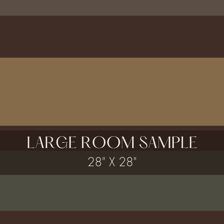 Claystone Stripe | Dramatic Neutral Horizontal Striped Wallpaper Mural Wallpaper Mural Sckribbles Traditional - (Non-Woven) Large Mural Sample - 28 x 28 inches (71 x 71 cm)