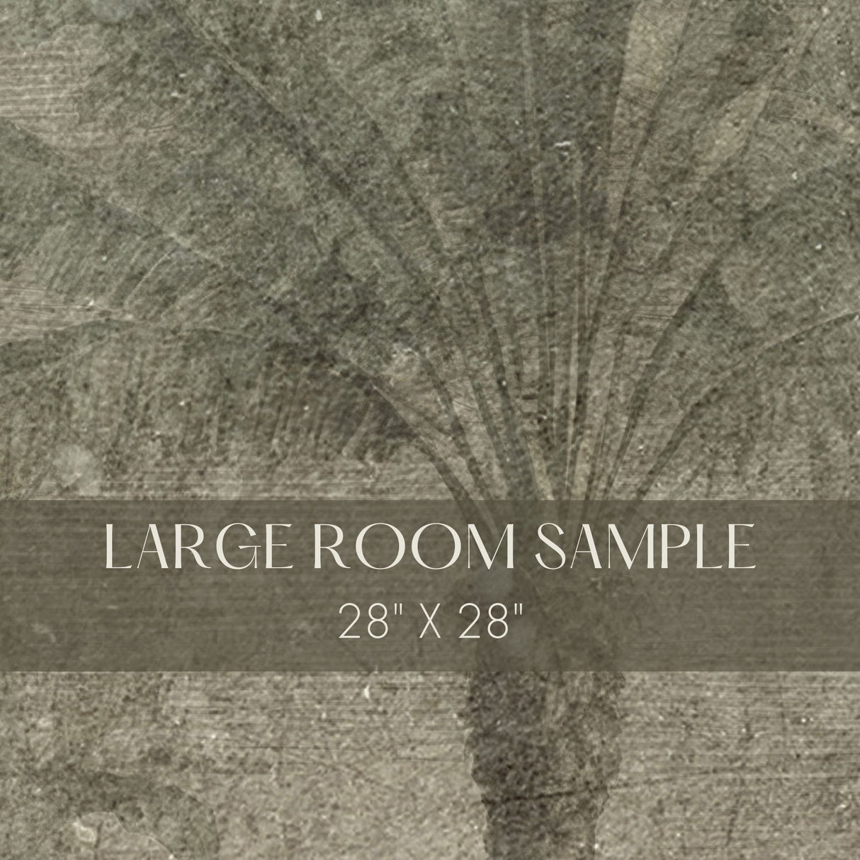 Rustic Tropics | Vintage Muted Weathered Tropical Wallpaper Mural Wallpaper Mural Sckribbles
