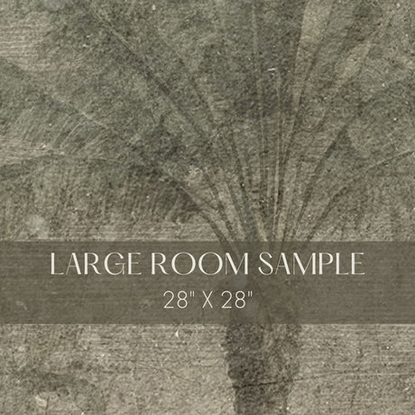 Rustic Tropics | Vintage Muted Weathered Tropical Wallpaper Mural Wallpaper Mural Sckribbles