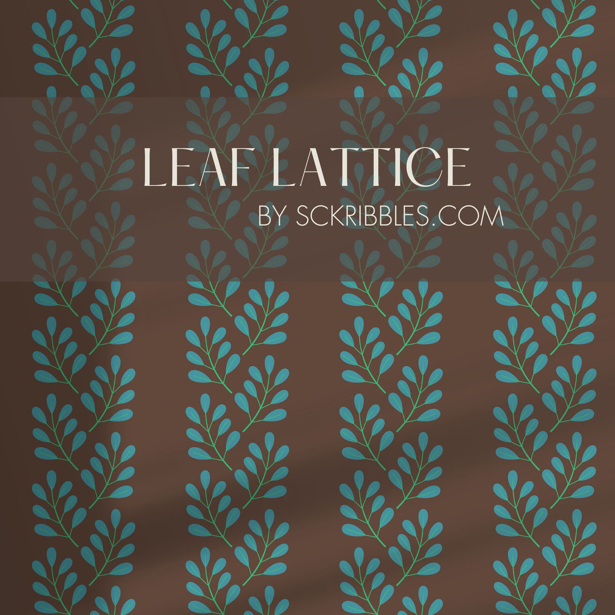 Linear Leaves | Botanical Vines Striped Leaf Foliage Wallpaper Wallpaper Sckribbles