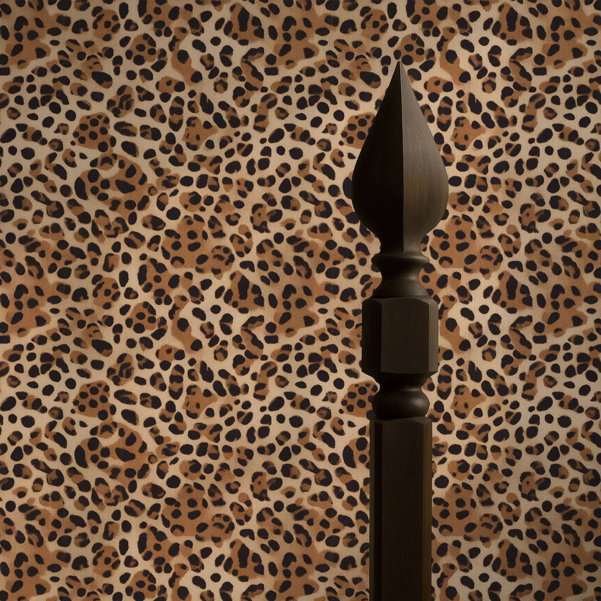 Feline Fancy | Maximalist Leopard Print Wallpaper Wallpaper Sckribbles