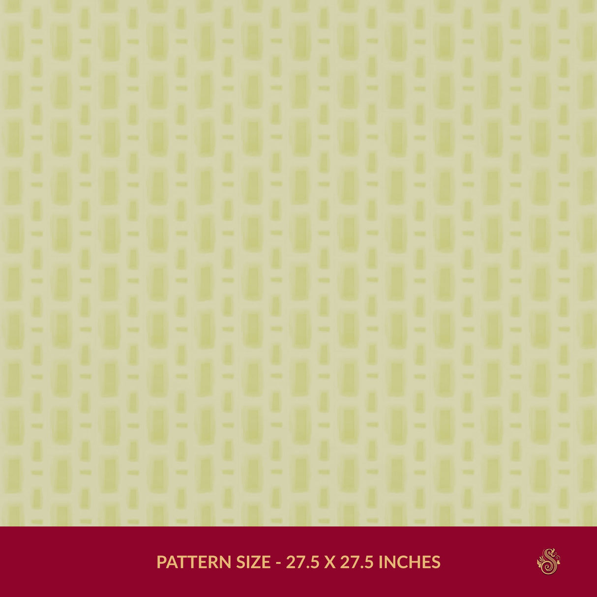 Geo Drift | Contemporary Abstract Geometrical Brick Shapes Wallpaper Wallpaper Sckribbles