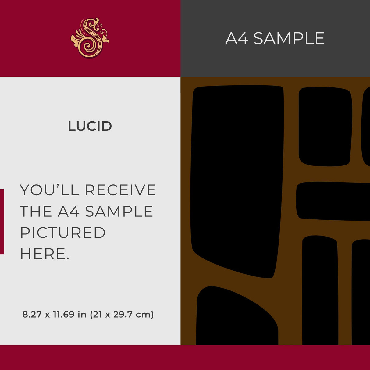 Noir Swell | Bold Abstract Geometrical Masculine Wallpaper