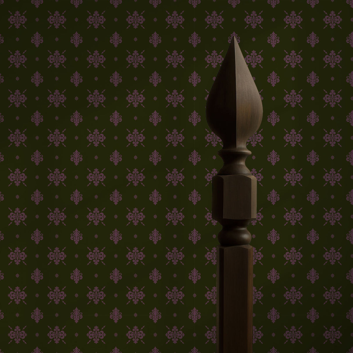 Eccentric Luxury | Unique & Colorful Timeless Damask Wallpaper Wallpaper Sckribbles