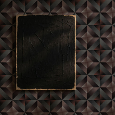 Ombre Boudoir | Moody Luxury Geometrical Wallpaper Wallpaper Sckribbles