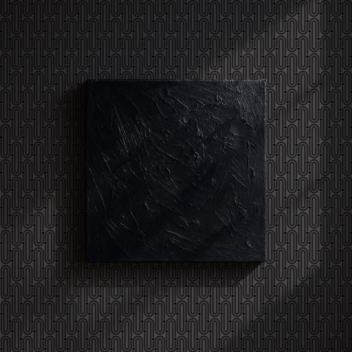 Deco Mod | Brown Geometrical Ellipse Art Deco Wallpaper