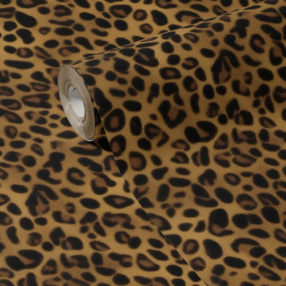 Savannah Chic | Fun Dramatic Leopard Print Wallpaper Wallpaper Sckribbles