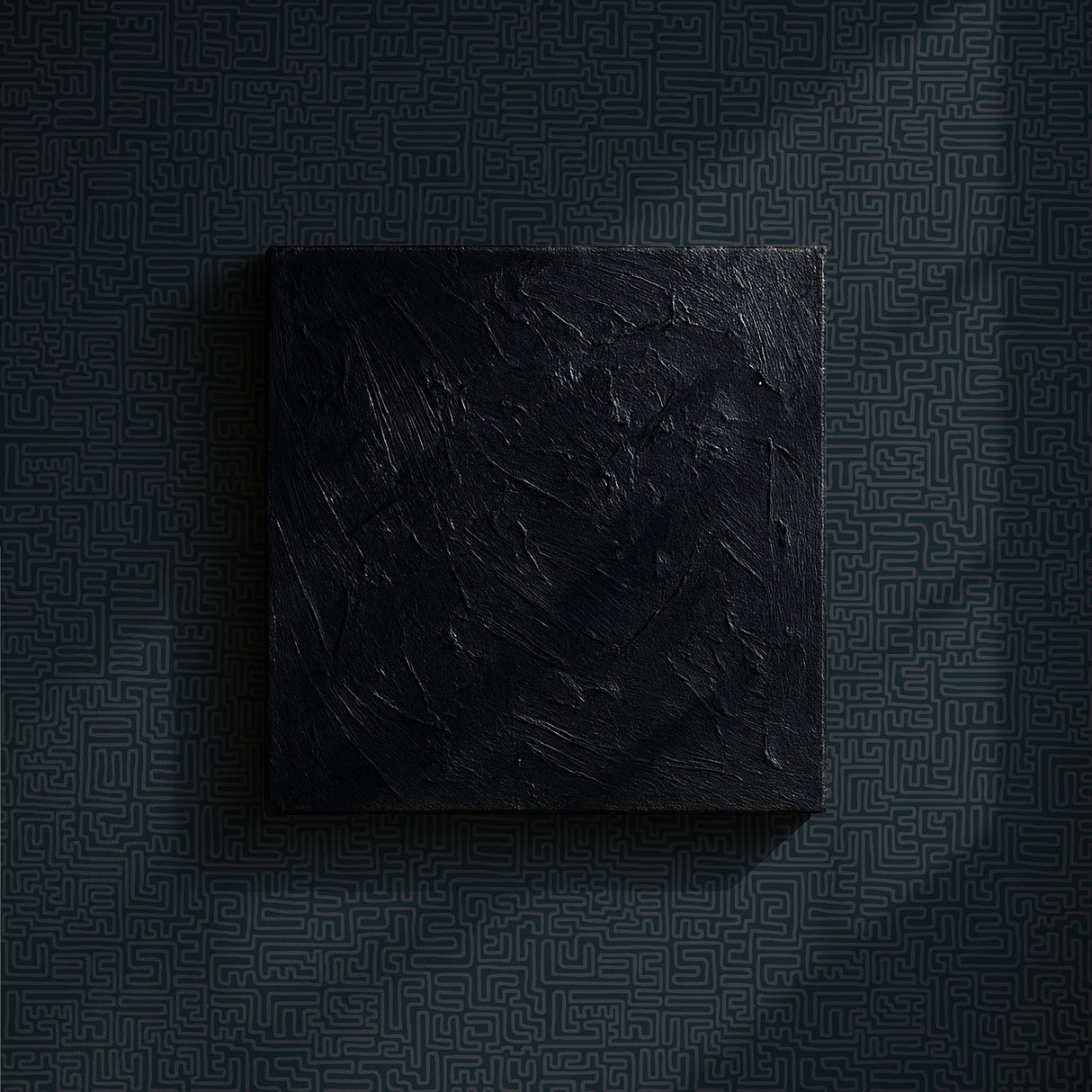 Maximalist Swirls | Cool Trendy Squiggly Bold Maze Wallpaper