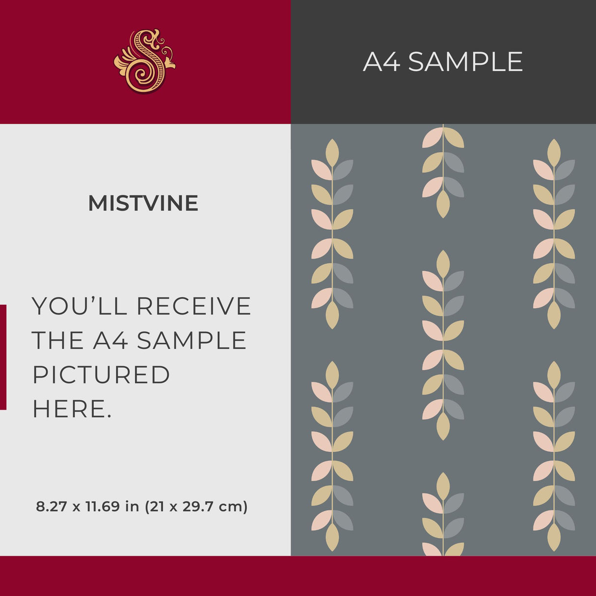 Whisperleaf | Boho Scandinavian Feminine Leaves Modern Wallpaper