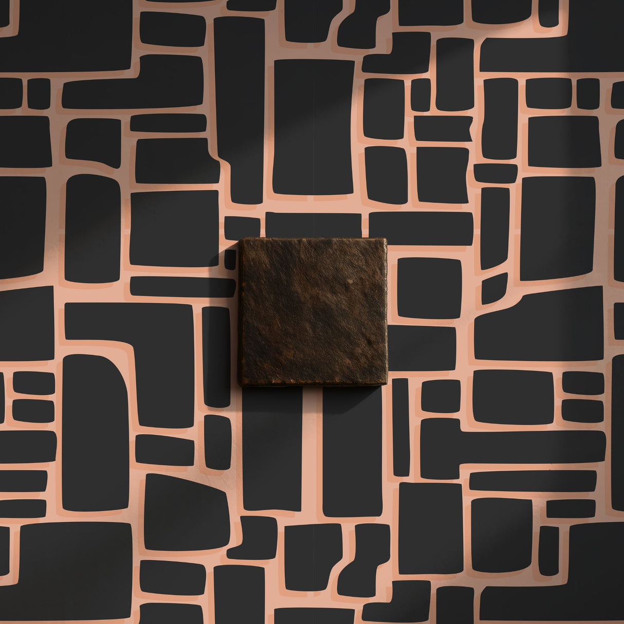 Wildform | Bold Maximalist Abstract African Wallpaper Wallpaper Sckribbles