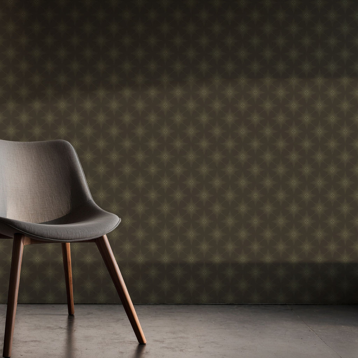 Astralis Royale | Elegant Moody Stars Art Deco Wallpaper Wallpaper Sckribbles