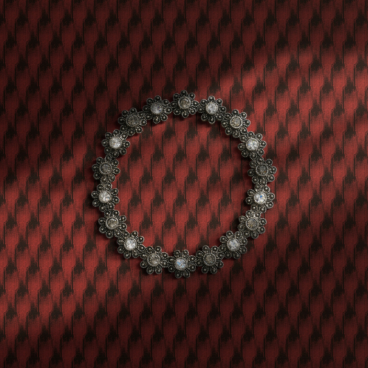 Moody red grunge abstract wallpaper.