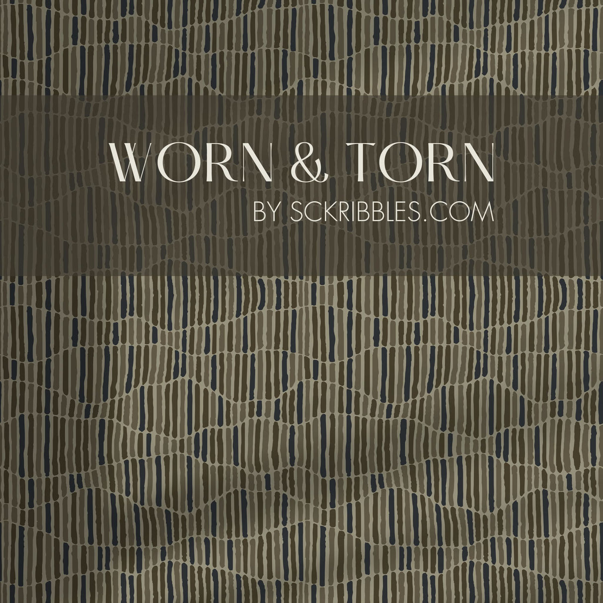 Worn & Torn | Neutral Organic Earthy Abstract Striped Wallpaper Wallpaper Sckribbles