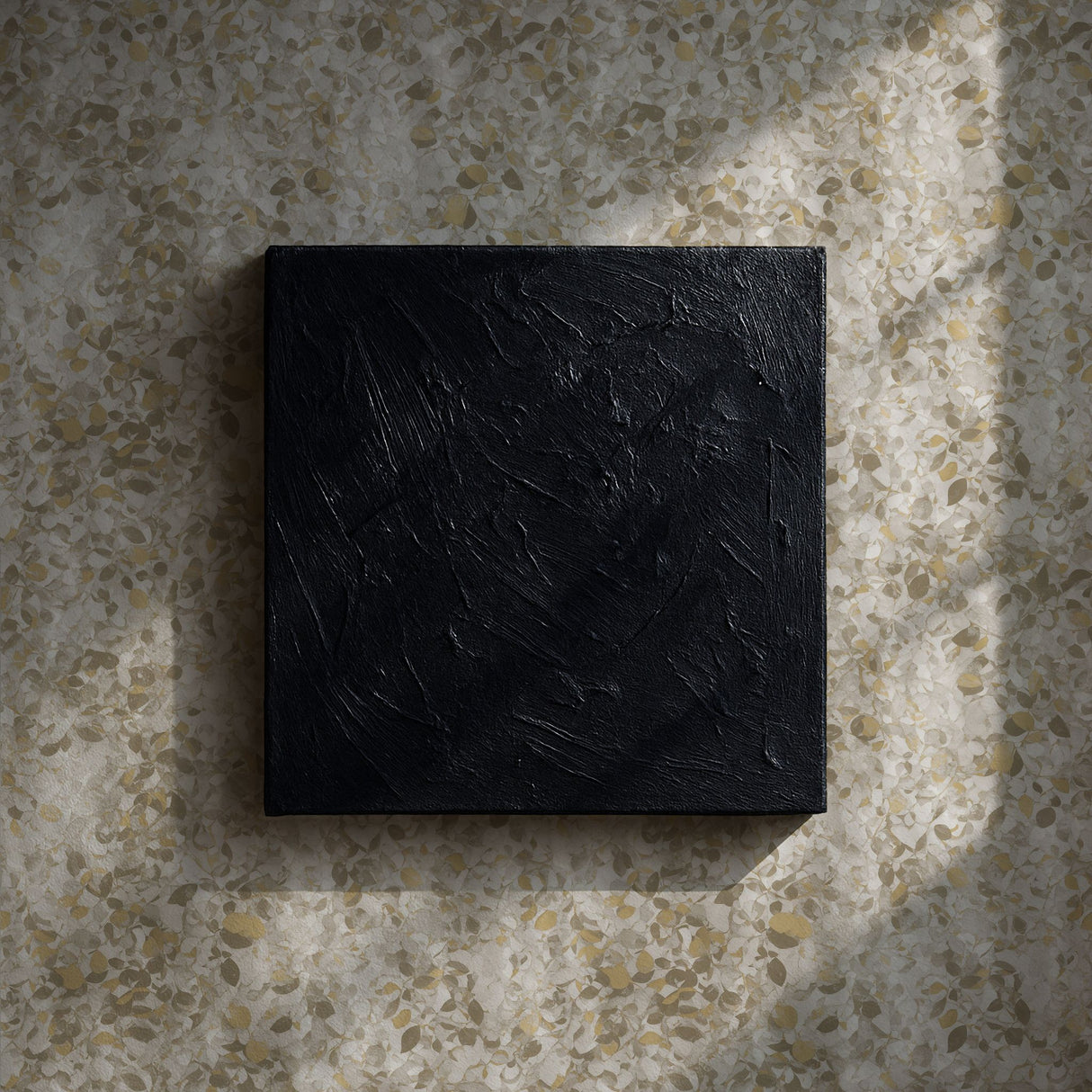 Faded Foliage | Weathered Neutral Rustic Leaves Kitchen Wallpaper Wallpaper Sckribbles