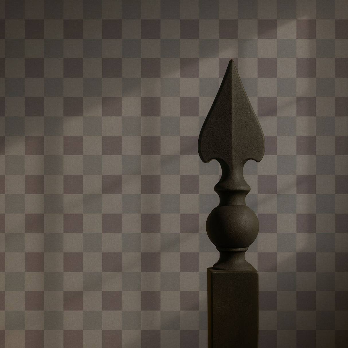 Subtle Grids | Neutral Muted Faded Classic Checkered Wallpaper Wallpaper Sckribbles Traditional - (Non-Woven) Roll - 28" × 33 ft (71 cm × 10 m) Faded Check