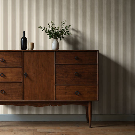 Aristocrat Stripe | Classic Timeless Elegant Traditional Pinstripe Wallpaper Wallpaper Sckribbles
