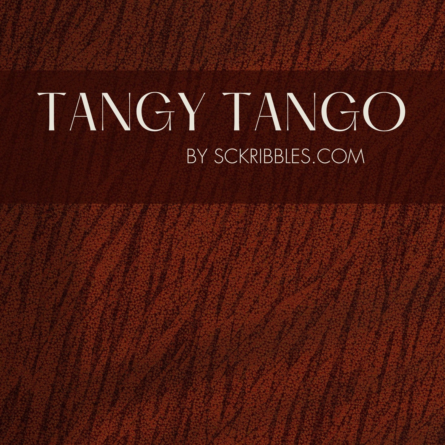 Tangy Tango | Vibrant Bright Orange Red Bold Wallpaper Wallpaper Sckribbles