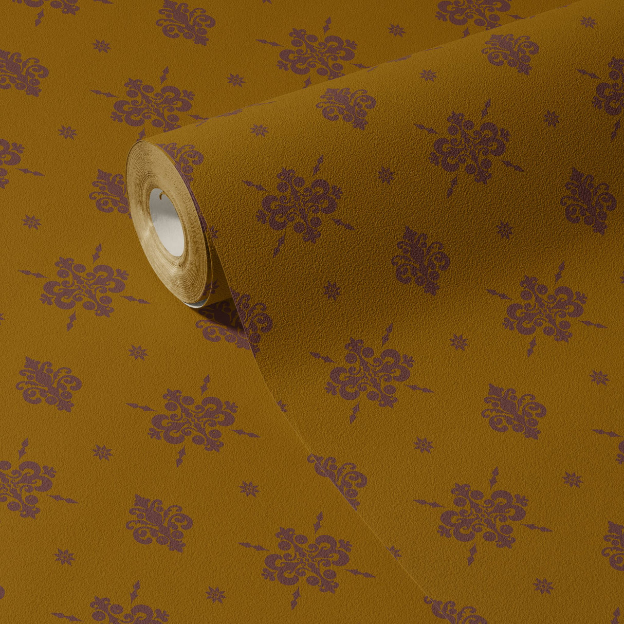 Eccentric Luxury | Unique & Colorful Timeless Damask Wallpaper Wallpaper Sckribbles