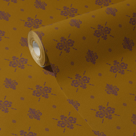 Eccentric Luxury | Unique & Colorful Timeless Damask Wallpaper Wallpaper Sckribbles