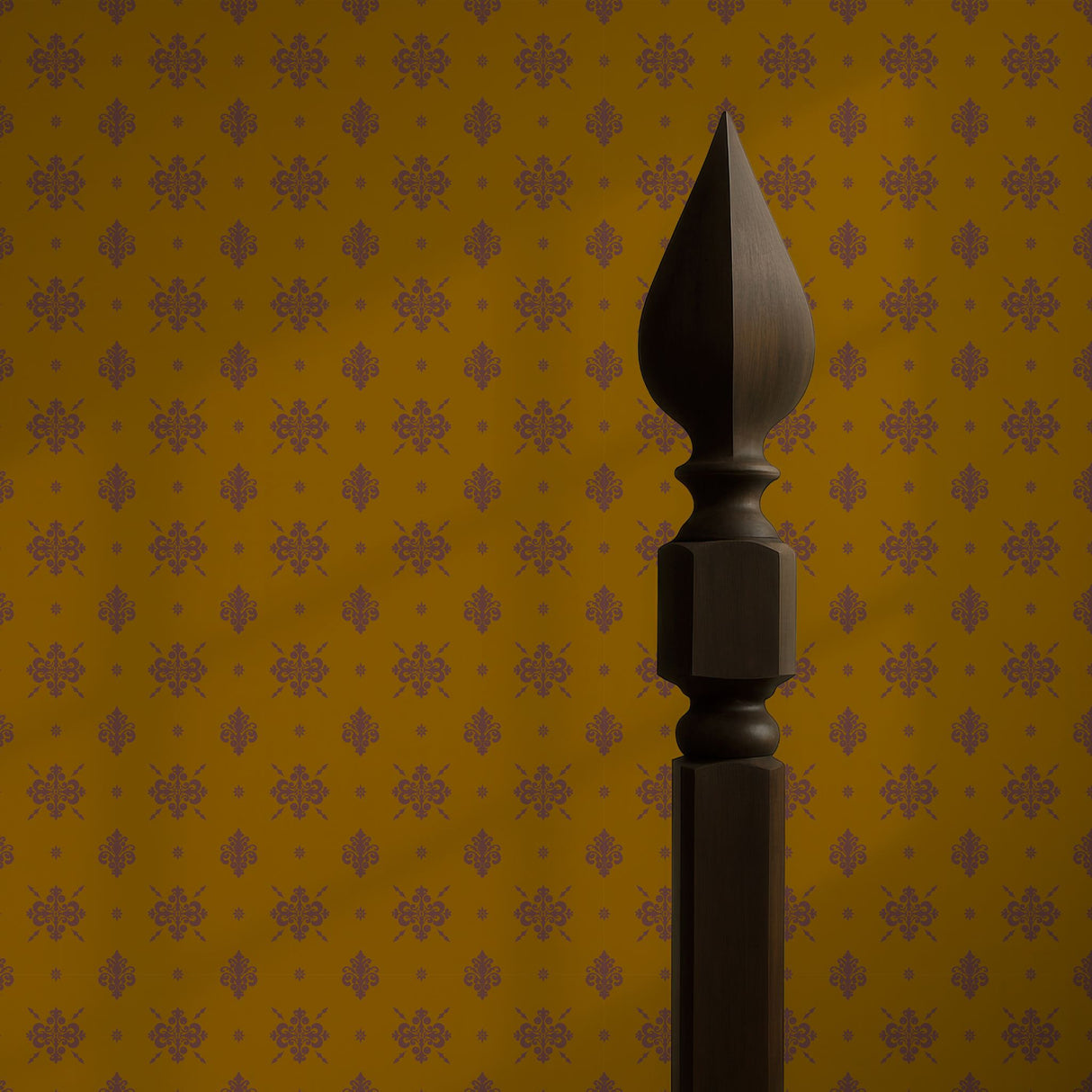 Eccentric Luxury | Unique & Colorful Timeless Damask Wallpaper Wallpaper Sckribbles