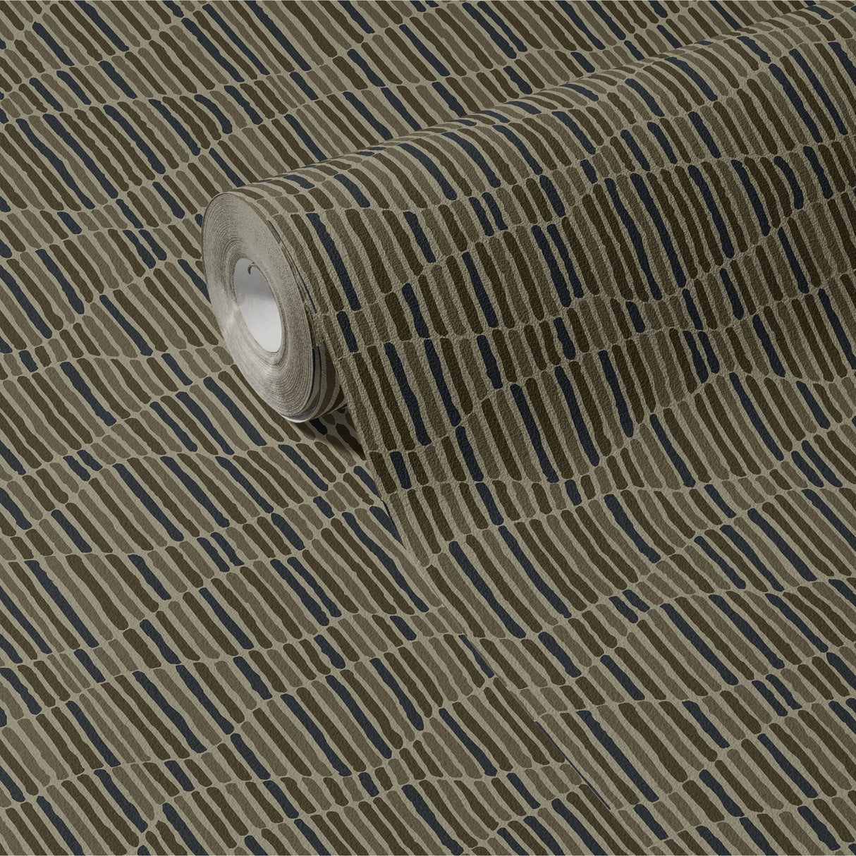 Worn & Torn | Neutral Organic Earthy Abstract Striped Wallpaper Wallpaper Sckribbles