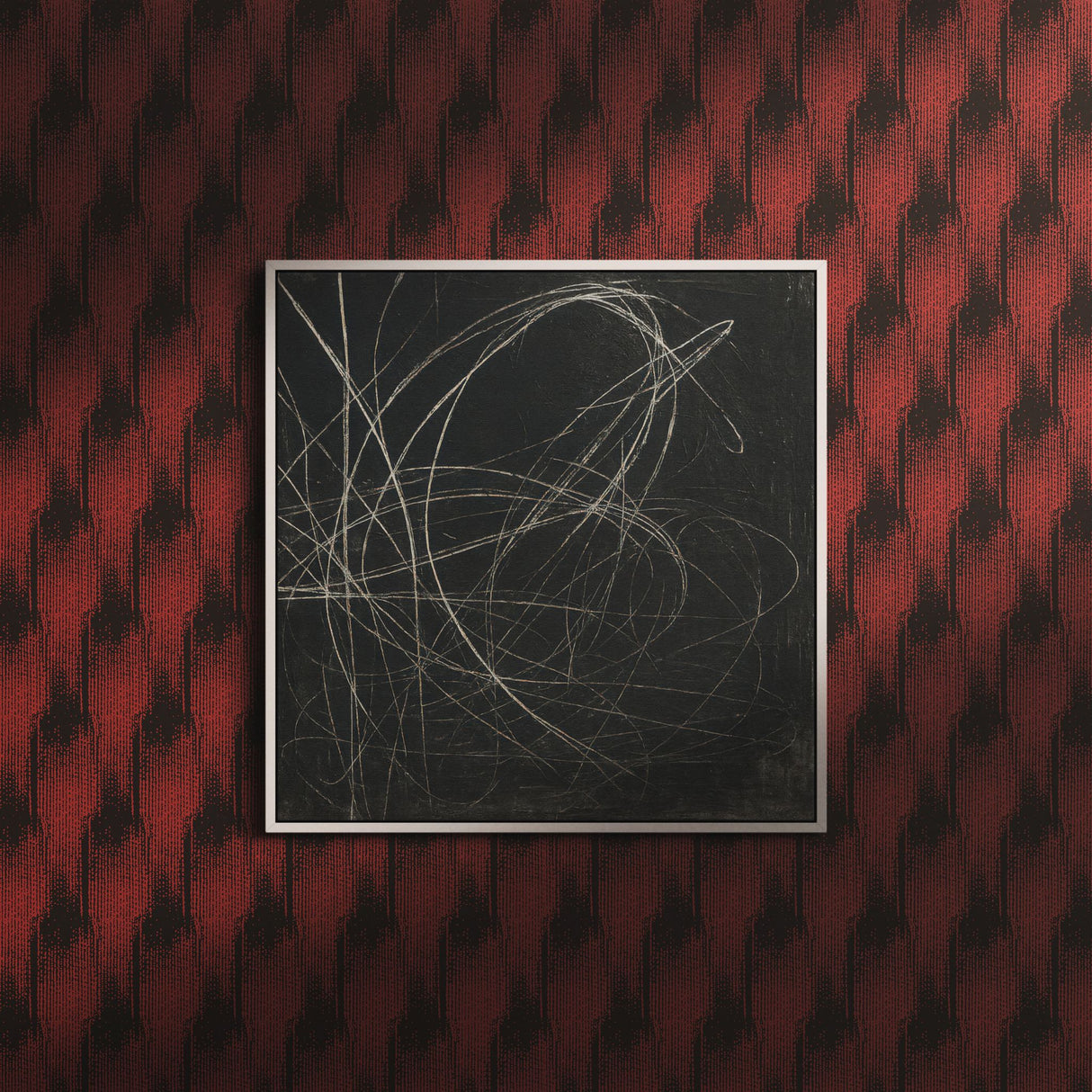 Rebel Deco | Moody Organic Grunge Art Deco Wallpaper Wallpaper Sckribbles