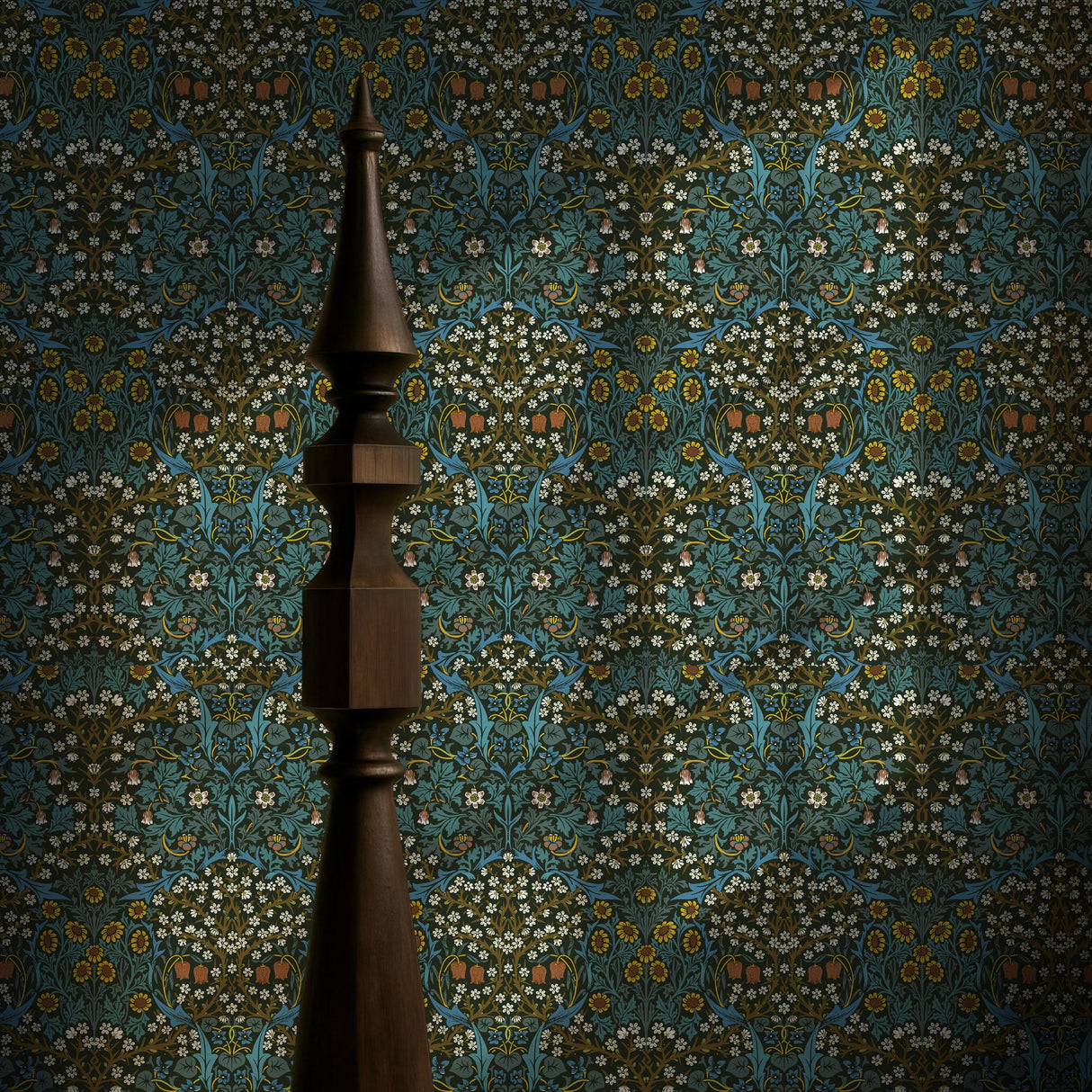 Blackthorn | Vintage Botanical William Morris Wallpaper Wallpaper Sckribbles