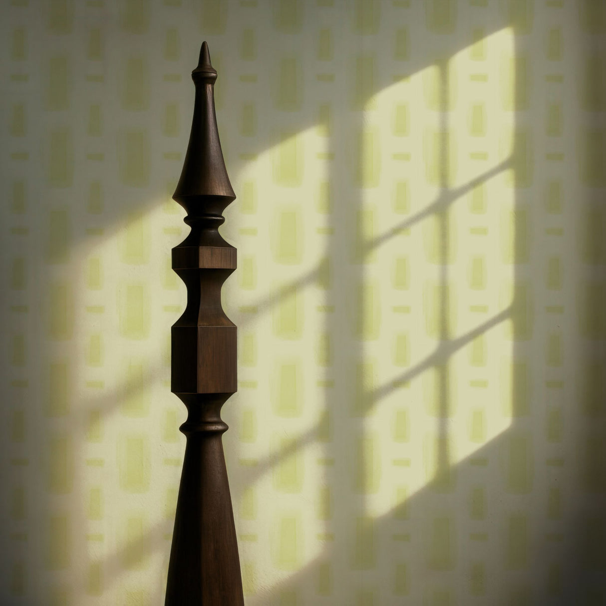 Geo Drift | Contemporary Abstract Geometrical Brick Shapes Wallpaper Wallpaper Sckribbles