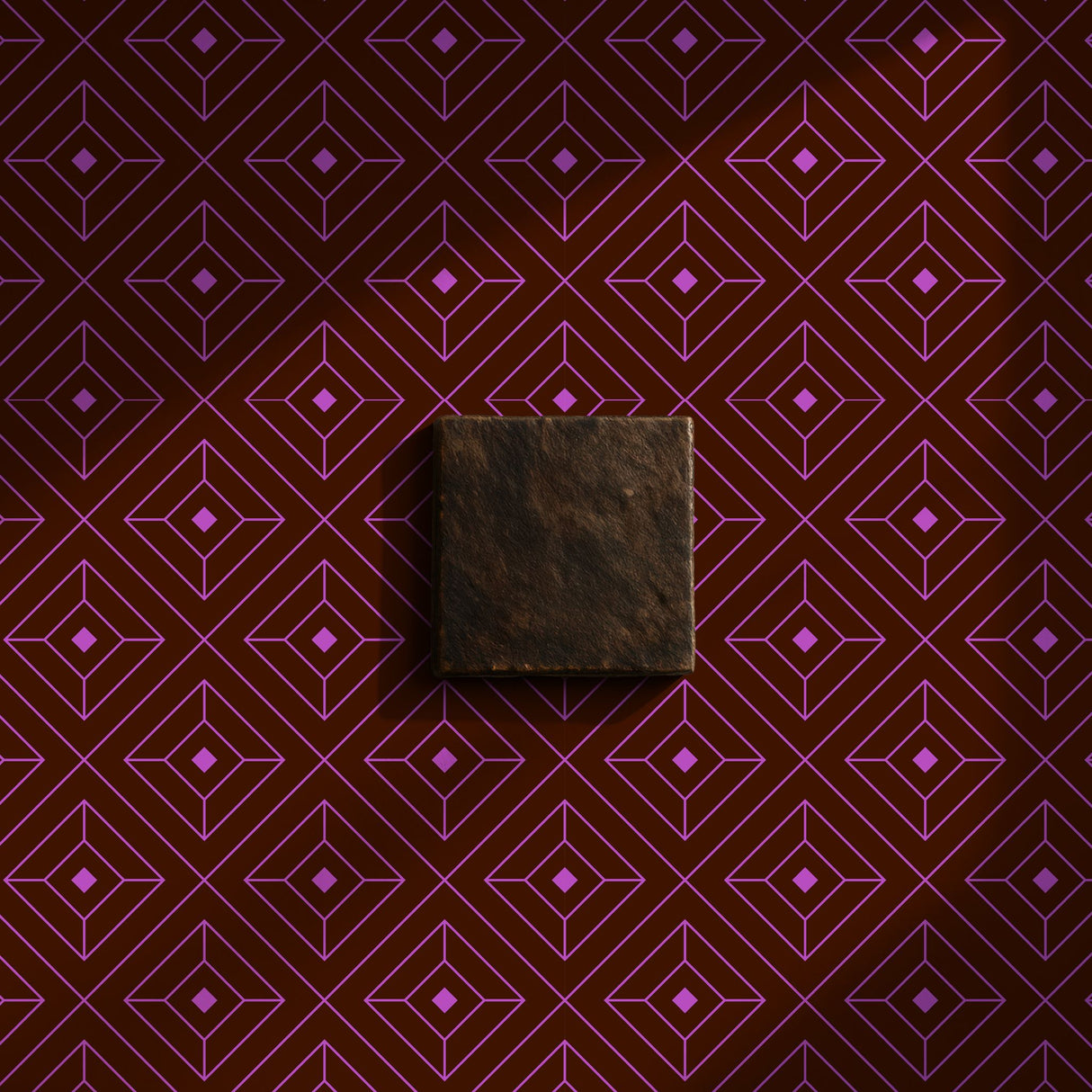 Square Affair | Glamorous & Bold Luxury Art Deco Wallpaper Wallpaper Sckribbles