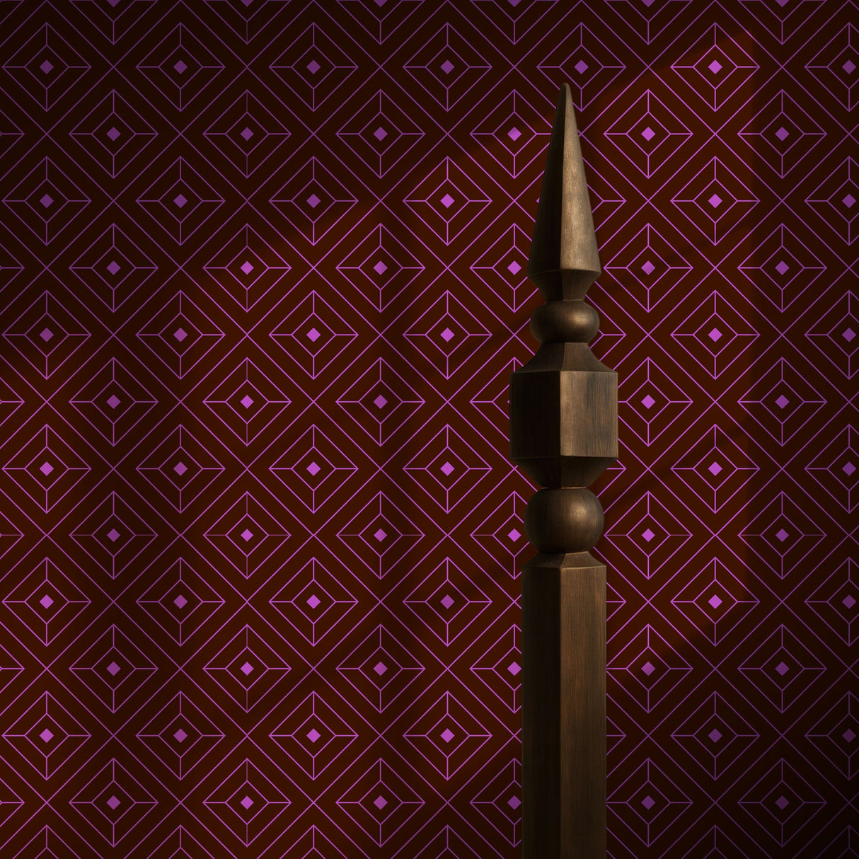 Square Affair | Glamorous & Bold Luxury Art Deco Wallpaper Wallpaper Sckribbles