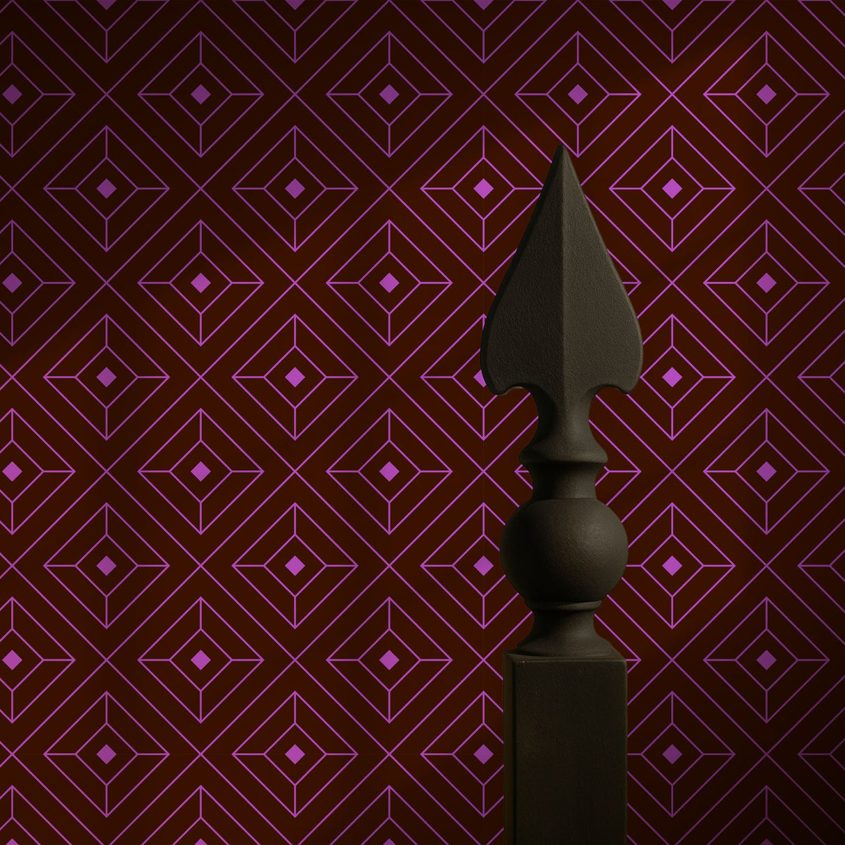 Square Affair | Glamorous & Bold Luxury Art Deco Wallpaper Wallpaper Sckribbles