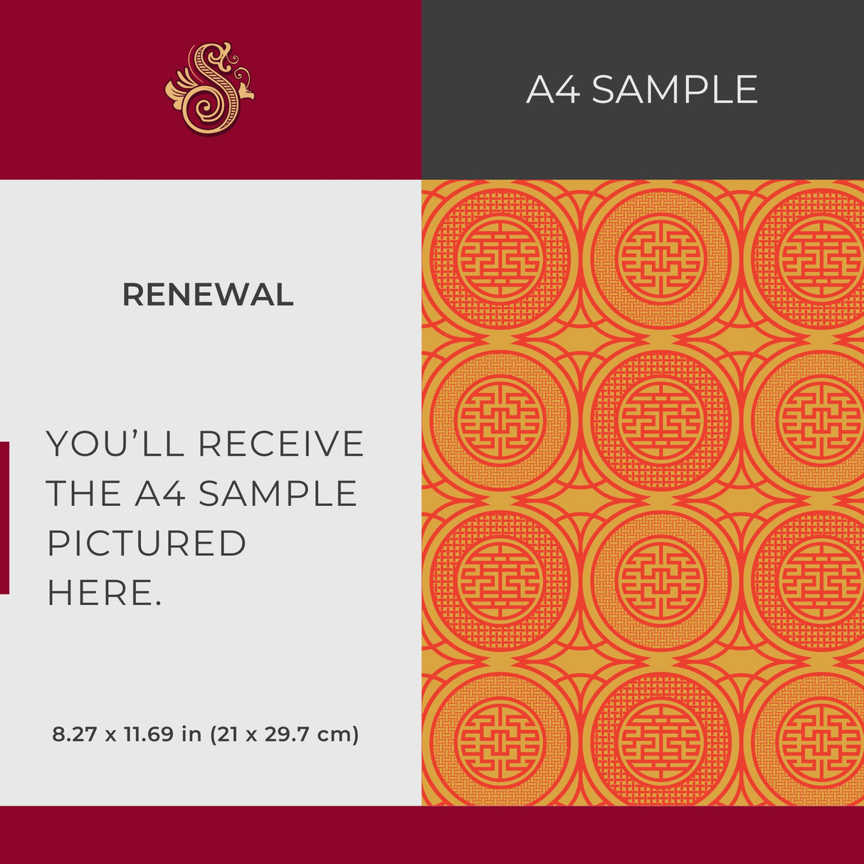 Harmony Rising | Dramatic Bright Geometrical Chinese Wallpaper