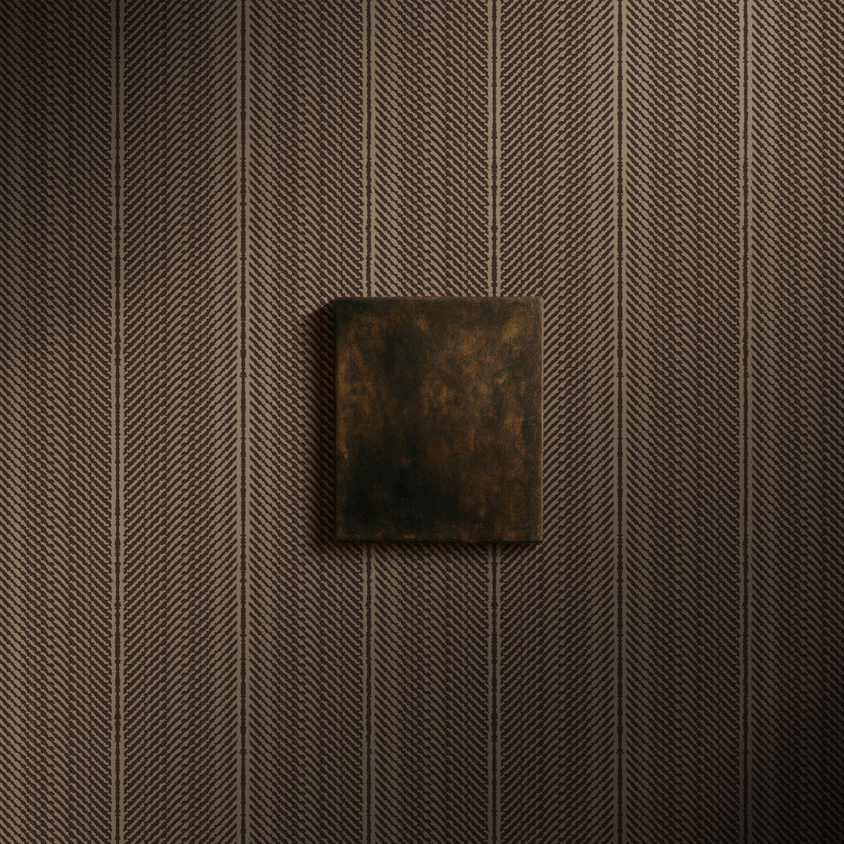 Slantform | Brown Organic Rustic Grunge Striped Wallpaper Wallpaper Sckribbles