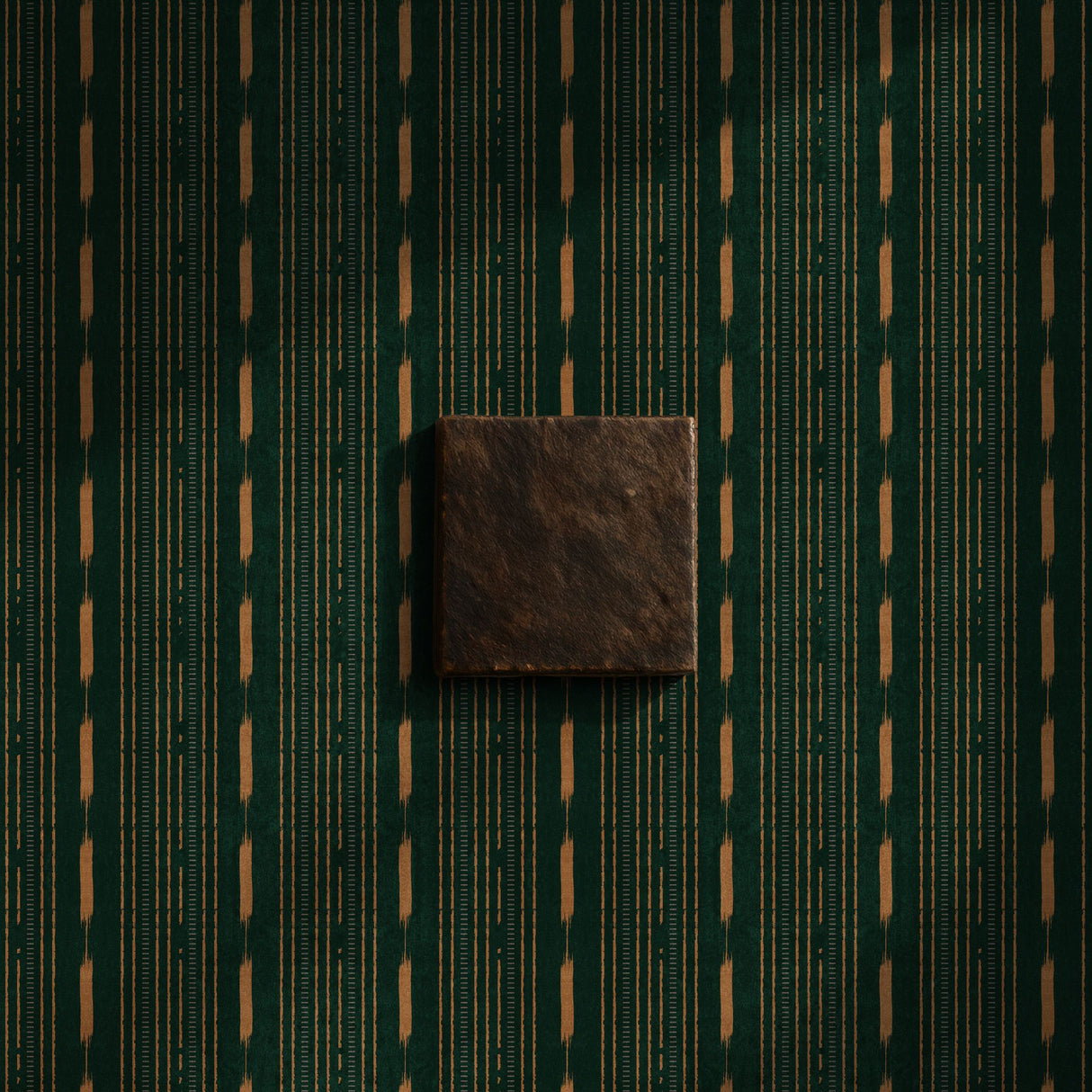 Drifted Grain | Rustic Grunge Organic Weathered Striped Wallpaper