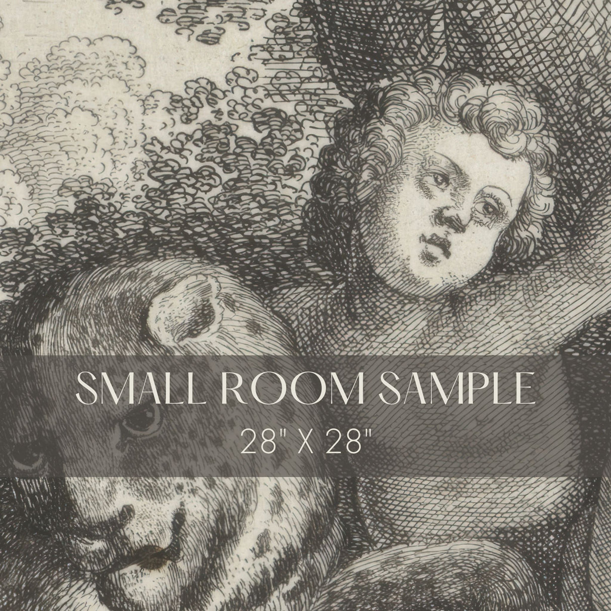 Luipairs & Jongetjes | Vintage Mythical Animals Wallpaper Mural Wallpaper Mural Sckribbles