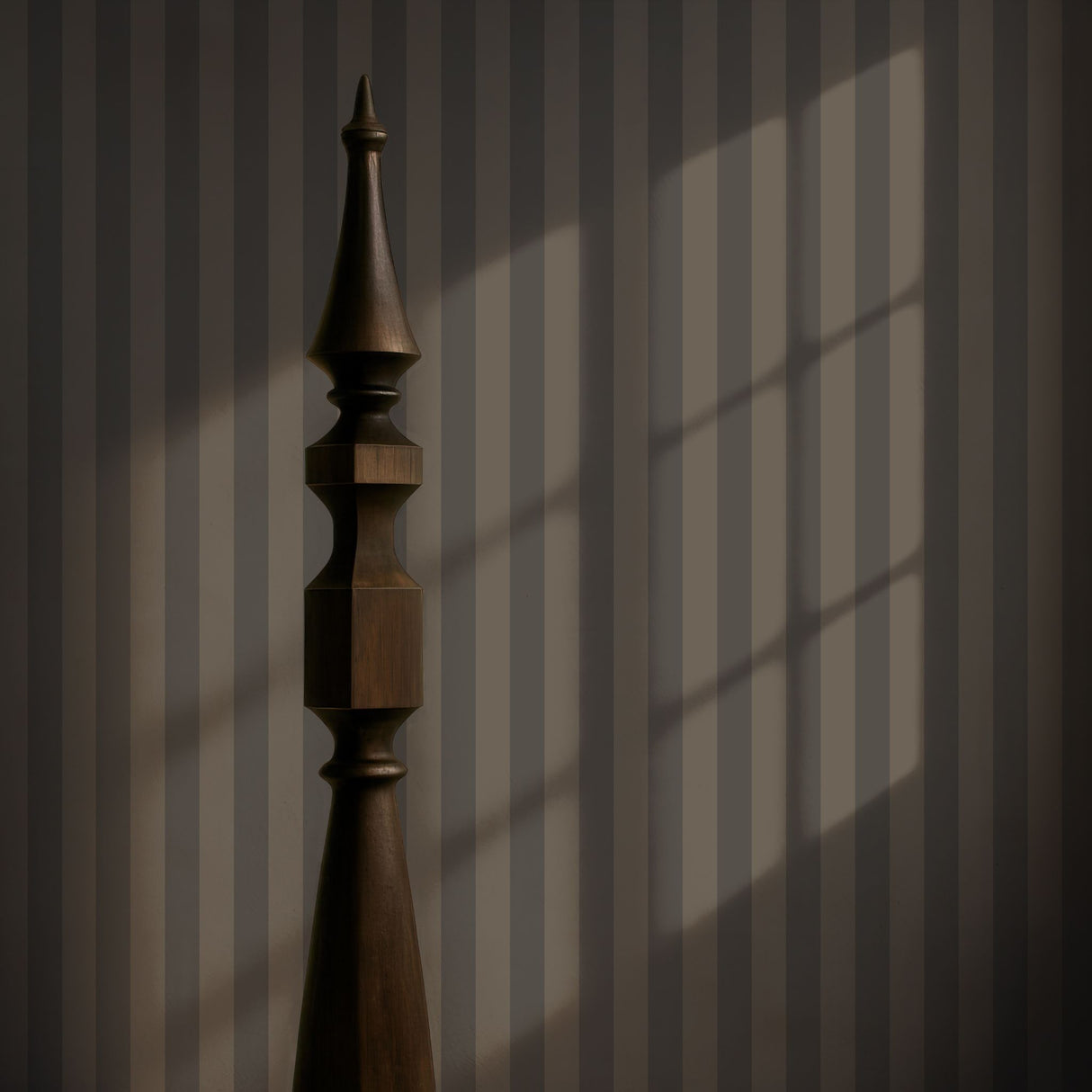 Subtle Stripes | Classic Muted Old-World Understated Striped Wallpaper Wallpaper Sckribbles