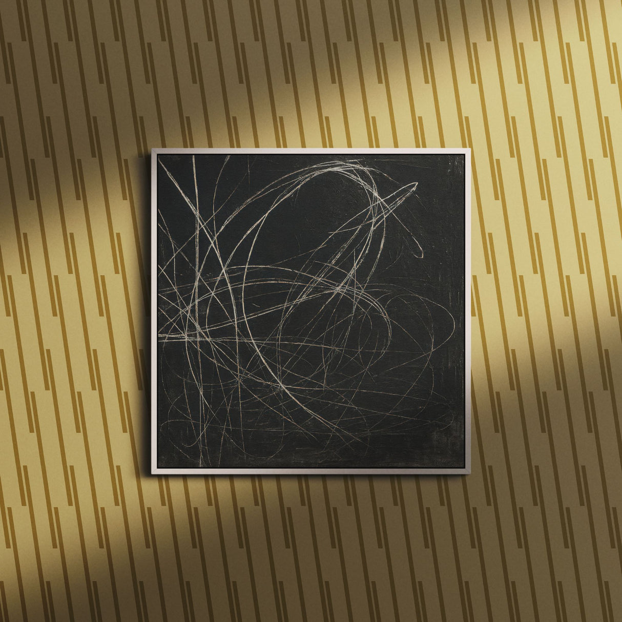 Axis Slash | Modern Geometrical Striped Diagonal Lines Wallpaper Wallpaper Sckribbles