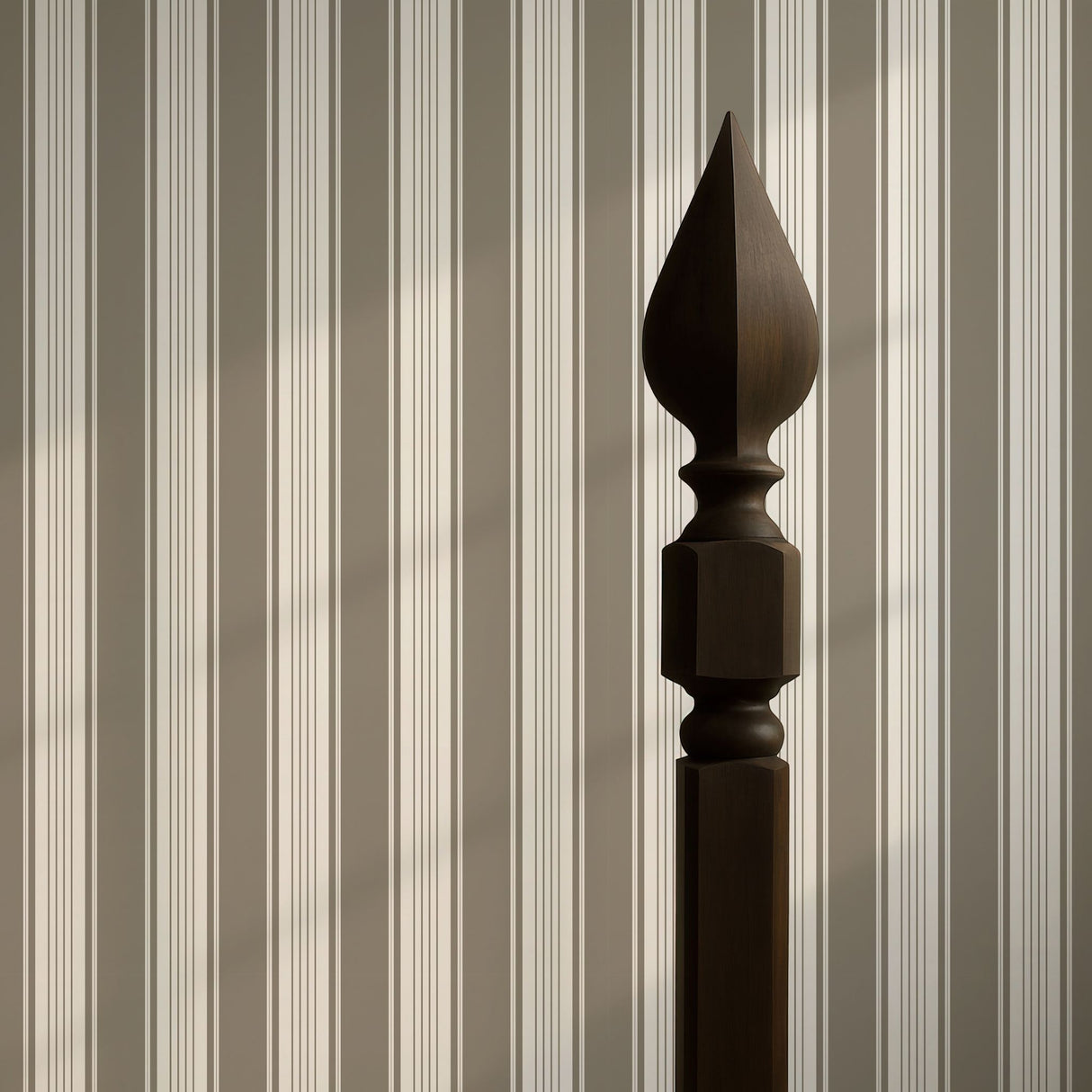 Aristocrat Stripe | Classic Timeless Elegant Traditional Pinstripe Wallpaper Wallpaper Sckribbles