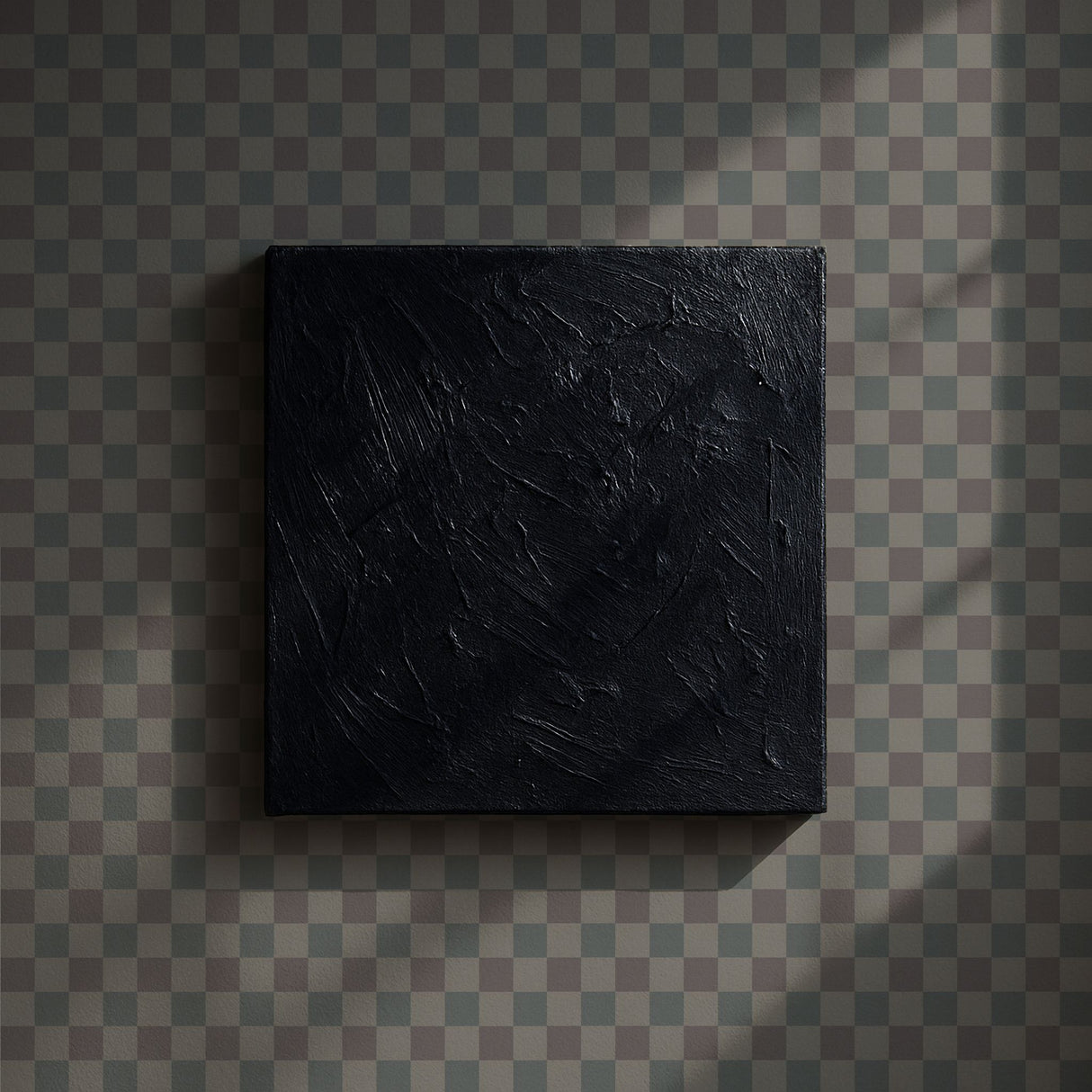 Subtle Grids | Neutral Muted Faded Classic Checkered Wallpaper Wallpaper Sckribbles