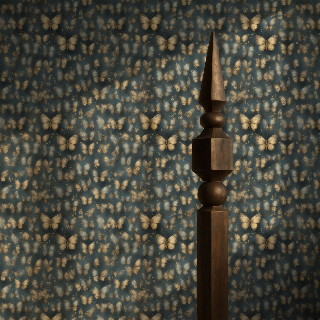 Graceful Flutter | Whimsical Nursery Butterfly Wallpaper Wallpaper Sckribbles