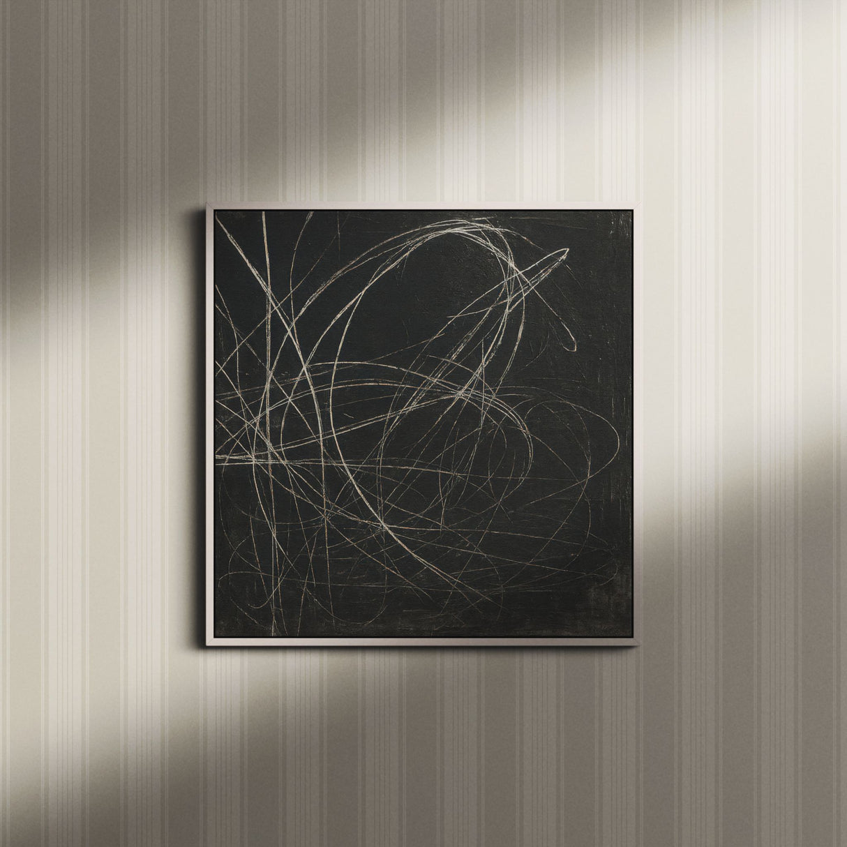 Aristocrat Stripe | Classic Timeless Elegant Traditional Pinstripe Wallpaper Wallpaper Sckribbles