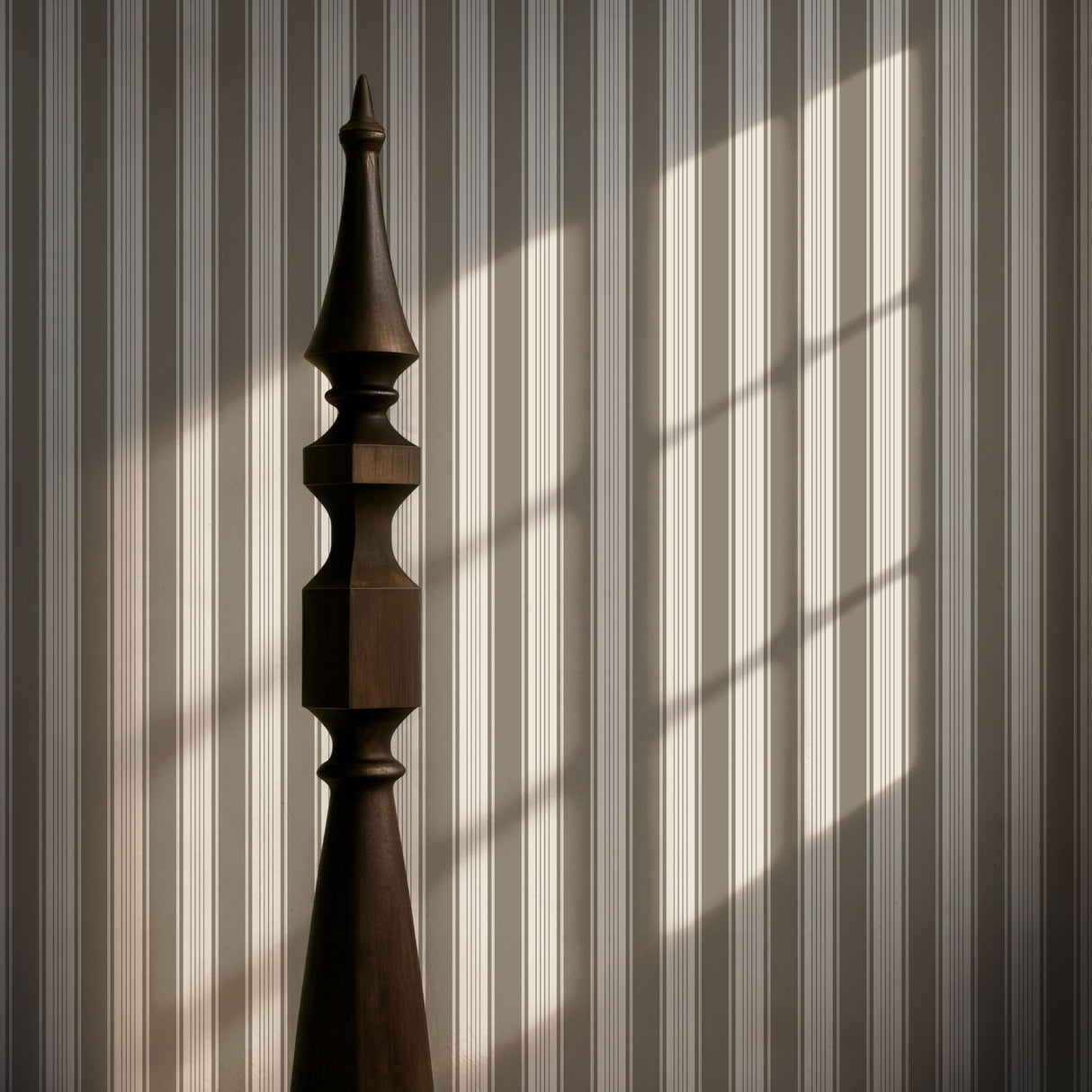 Aristocrat Stripe | Classic Timeless Elegant Traditional Pinstripe Wallpaper Wallpaper Sckribbles