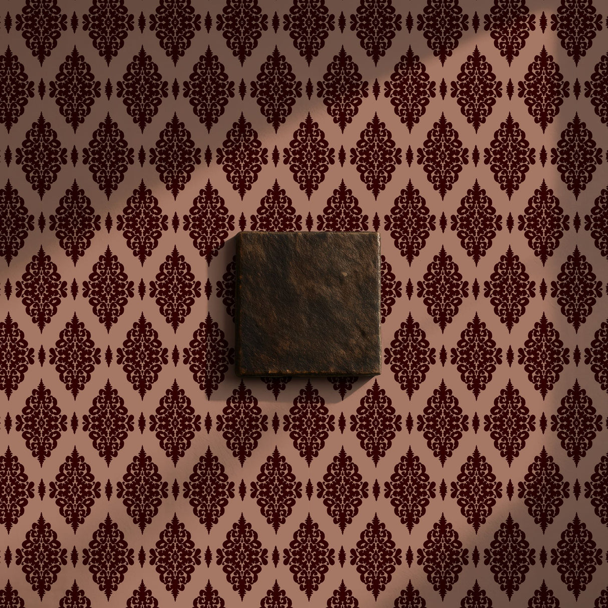 Ornate Grace | Vintage Opulent Regal Victorian Damask Wallpaper Wallpaper Sckribbles