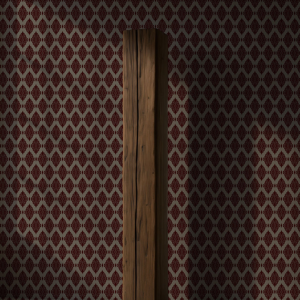 Ornate Grace | Vintage Opulent Regal Victorian Damask Wallpaper Wallpaper Sckribbles