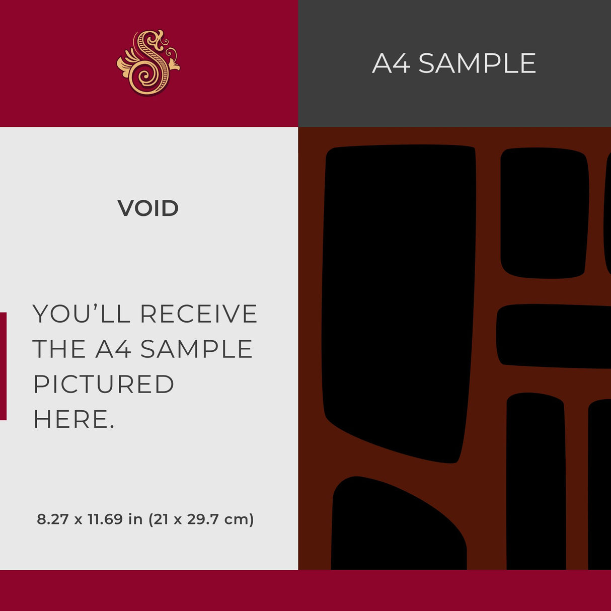 Noir Swell | Bold Abstract Geometrical Masculine Wallpaper