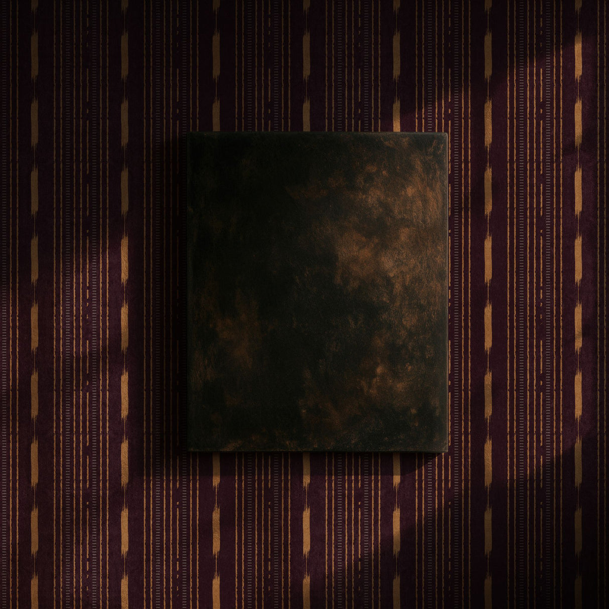 Drifted Grain | Rustic Grunge Organic Weathered Striped Wallpaper Wallpaper Sckribbles