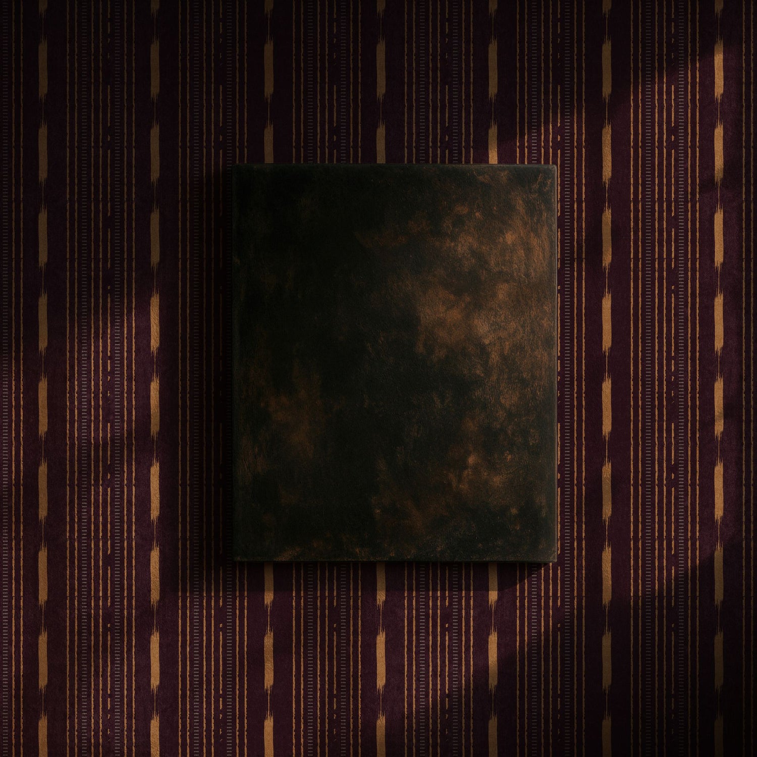 Drifted Grain | Rustic Grunge Organic Weathered Striped Wallpaper Wallpaper Sckribbles