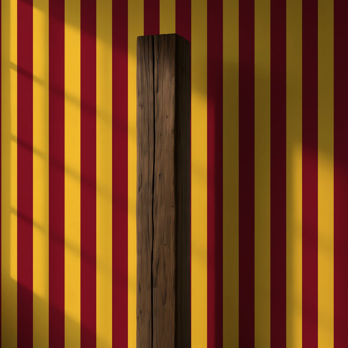 Circus Stripes | Bold Bright Colorful Vertical Striped Wallpaper Wallpaper Sckribbles